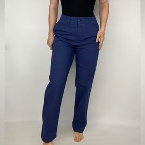 NIKE SB Loose Fit Chino Pants Skate‎ Navy Blue Skateboarding Straight Leg